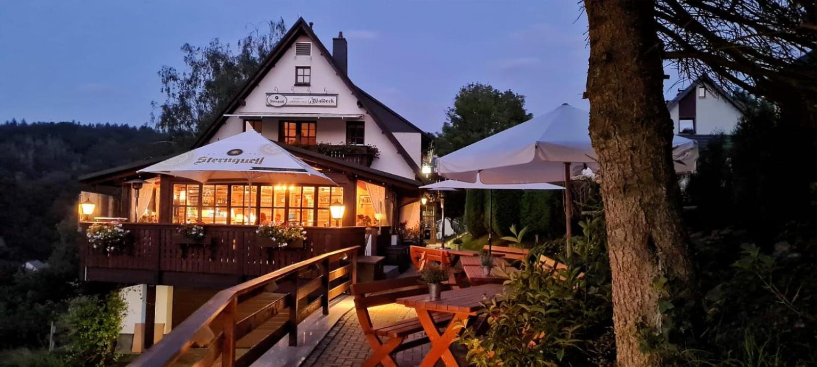 Landgasthof Waldeck Marienberg Esterno foto