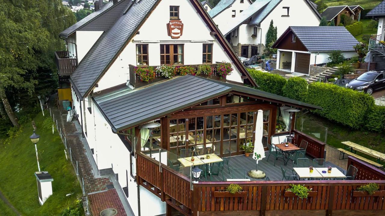 Landgasthof Waldeck Marienberg Esterno foto